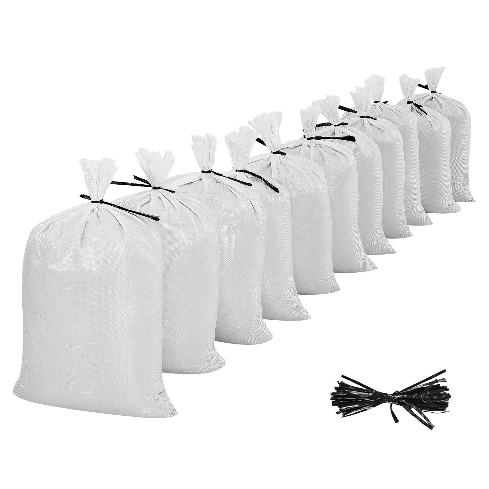 Flood Barrier Bag - Leere Sandsäcke, 100 Stück, 16 x