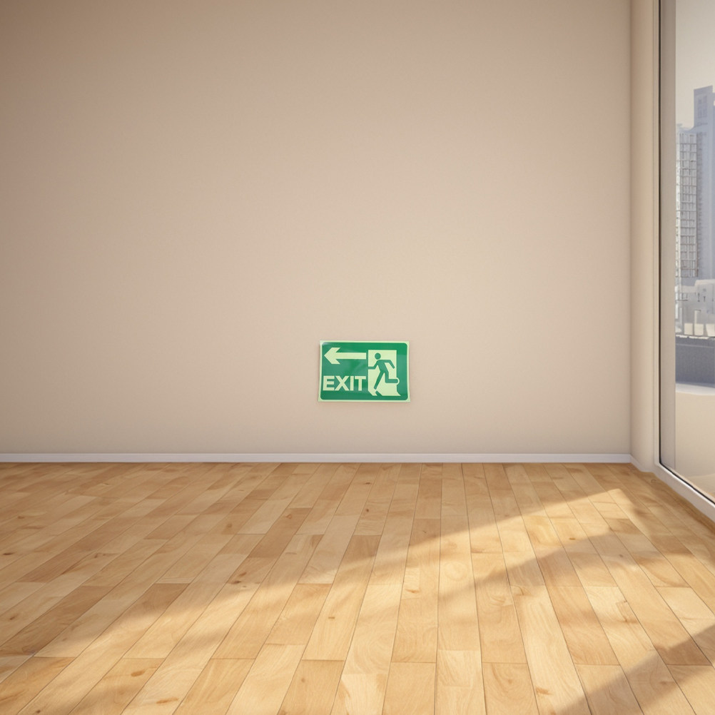 4 Stück Leuchtende Notausgang- – Emergency Exit Sign Bewertung und Preis
