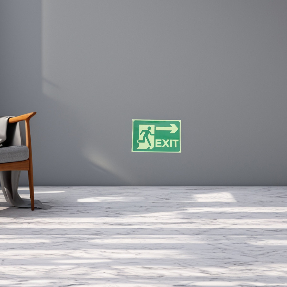 4 Stück Leuchtende Notausgang- – Emergency Exit Sign Bewertung und Preis