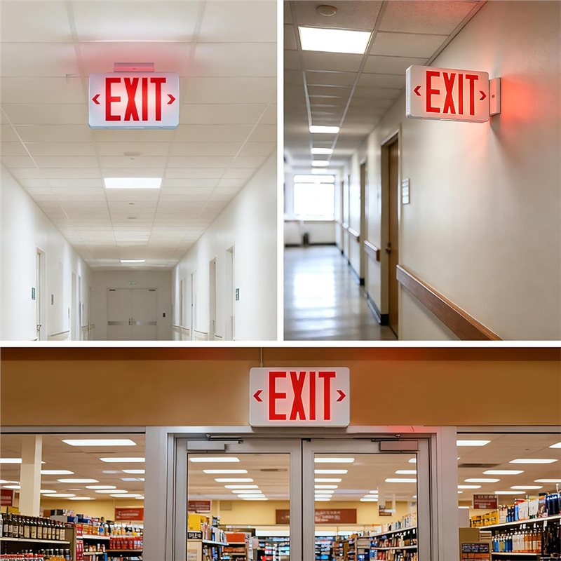 B67C UL-gelistet, Kommerzielle – Emergency Exit Sign Bewertung und Preis