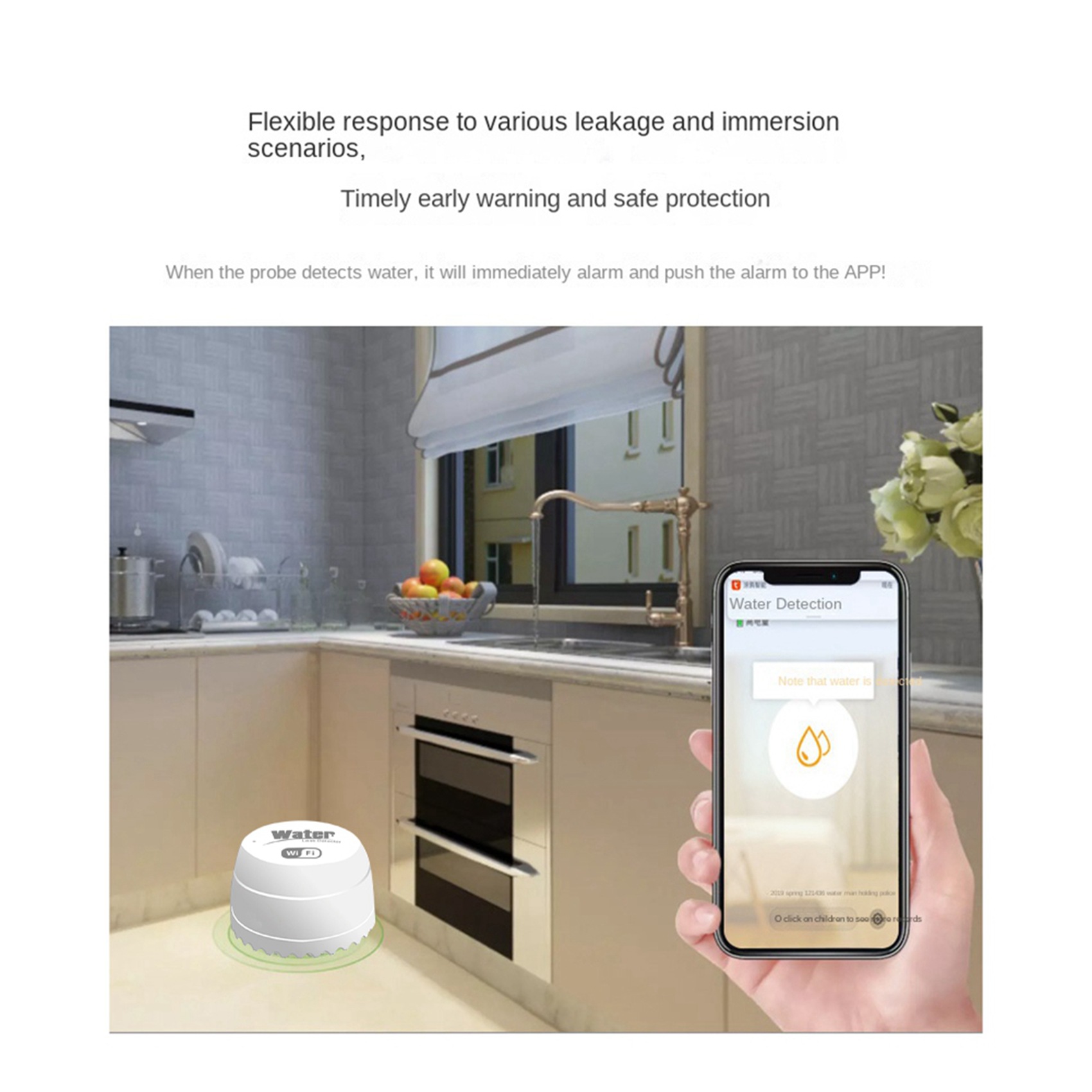 ABKW-3X WLAN Crow Smart Wasser – Water Alarm Sensor Bewertung und Preis